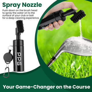 Elevate Your Game: The Unparalleled Benefits of a Golf Club Spray Bottle Cleaning Brush from PPGproshop.com